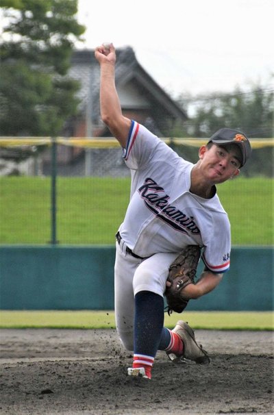5回参考記録ながらノーヒットノーランの好投をみせた岐阜各務野のエース井戸水優斗