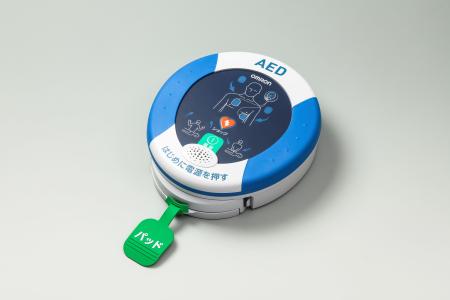 　オムロンヘルスケアが自主回収する「自動体外式除細動器レスキューハートＨＤＦ―３５００」