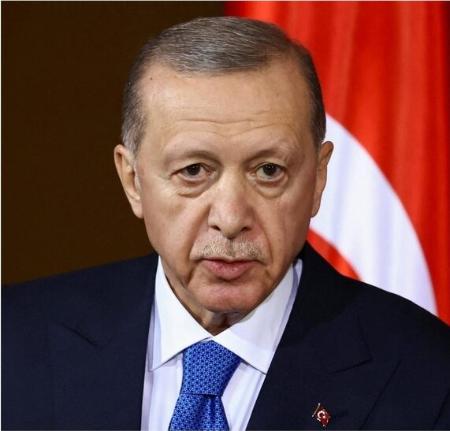 　トルコのエルドアン大統領＝２０２３年１１月（ロイター＝共同）