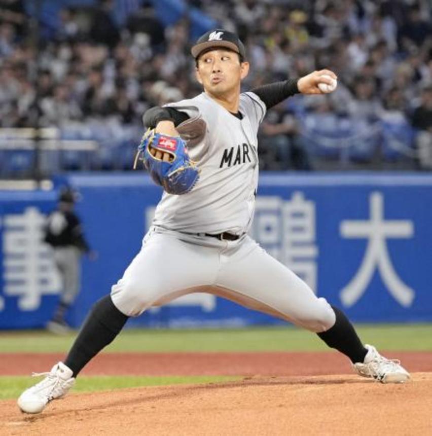 　ヤクルト戦に先発したロッテ・小島＝神宮