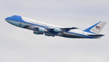 　米大統領専用機「エアフォースワン」