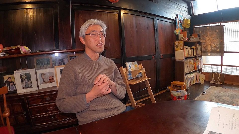 「石徹白の人たちとやってきたことが評価された」と話す平野彰秀さん＝郡上市白鳥町石徹白