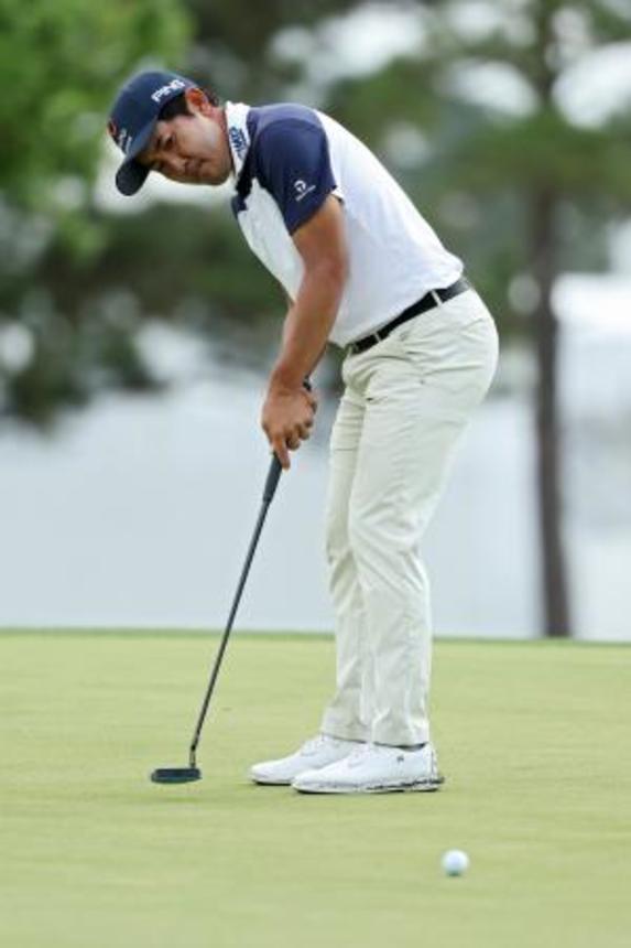 　９３位の金谷拓実＝２６日（ゲッティ＝共同）