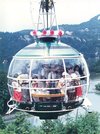 週末は超満員になった丸型のゴンドラ＝１９８０年代撮影（いずれも恵那峡ワンダーランド提供）