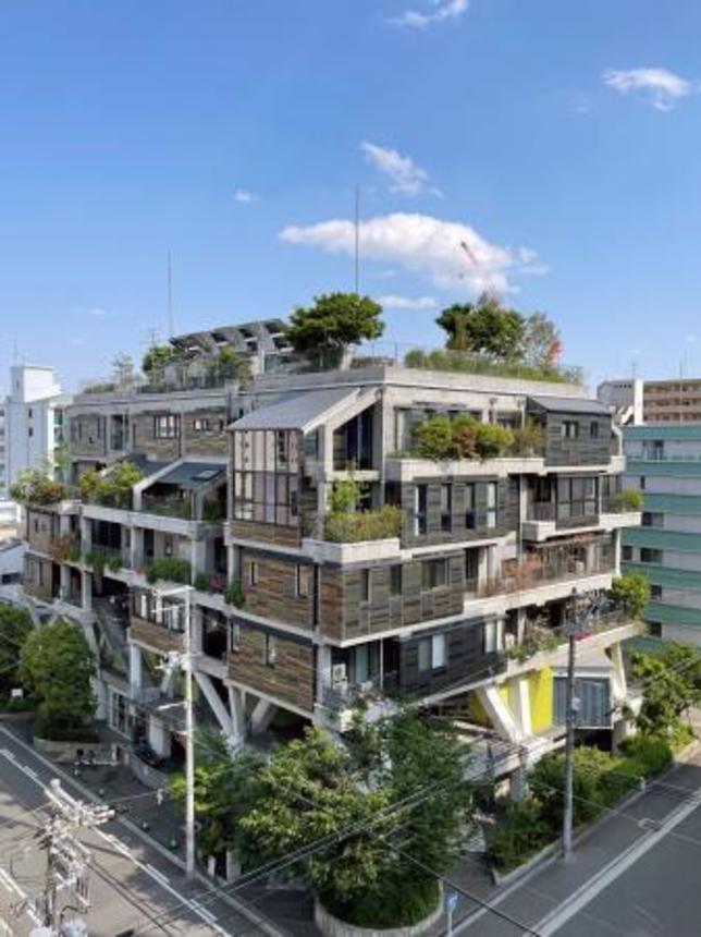 　大阪ガスグループの社員が家族と暮らす実験用集合住宅ＮＥＸＴ２１＝大阪市