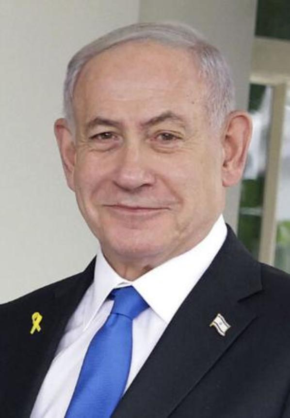 　イスラエルのネタニヤフ首相（ゲッティ＝共同）