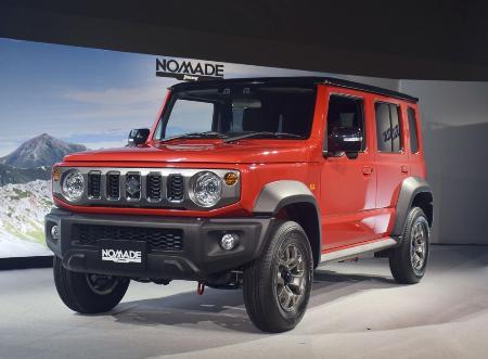 　新型車「ジムニー　ノマド」＝１月３０日、東京都内