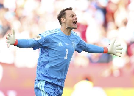　サッカーＷ杯北中米３カ国大会に出場したドイツのＧＫノイアー＝６月、トロント（ゲッティ＝共同）