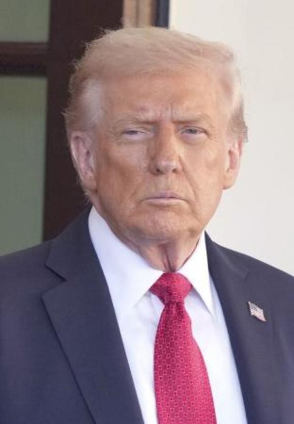 　トランプ米大統領（ゲッティ＝共同）