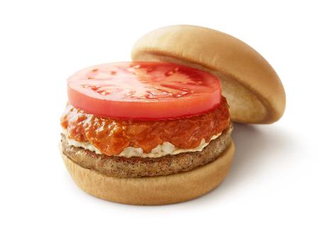 　値上げ対象となる「モスバーガー」