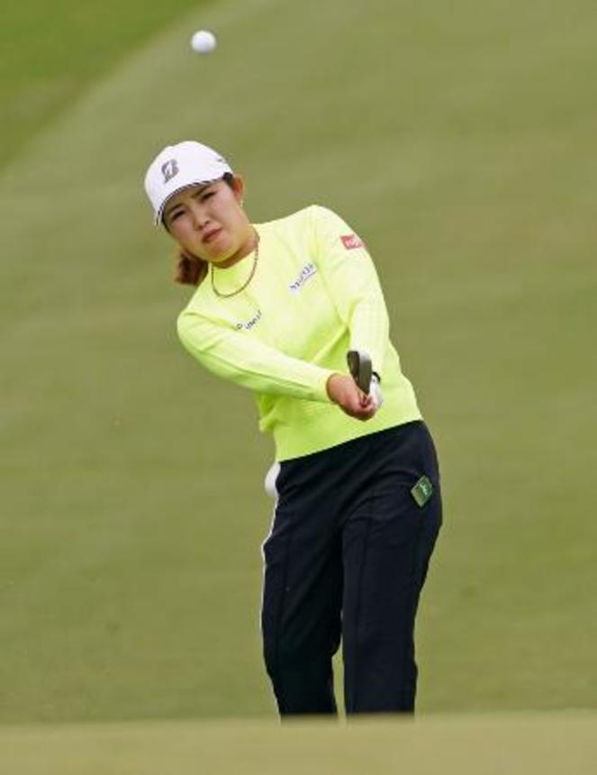　古江彩佳＝１８日、エルカバレロＣＣ（共同）