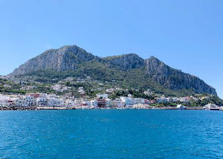 　イタリアの南部カプリ島（カプリ市提供・共同）