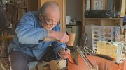 コンペティション部門で入賞したドキュメンタリー「からくり人形師」のワンシーン（大垣ケーブルテレビ提供）