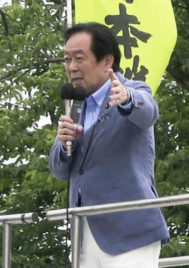 　石井章元参院議員＝２０２２年６月