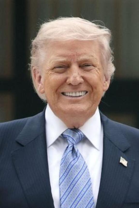 　トランプ米大統領（ゲッティ＝共同）