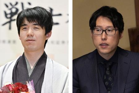 　将棋の藤井聡太七冠、囲碁の井山裕太二冠
