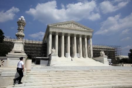 　米ワシントンの連邦最高裁判所（ＡＰ＝共同）