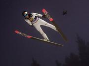 　５位に入った小林陵侑の飛躍＝クリンゲンタール（ロイター＝共同）