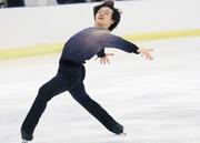 　男子フリー　演技する鍵山優真＝ベルガモ（共同）