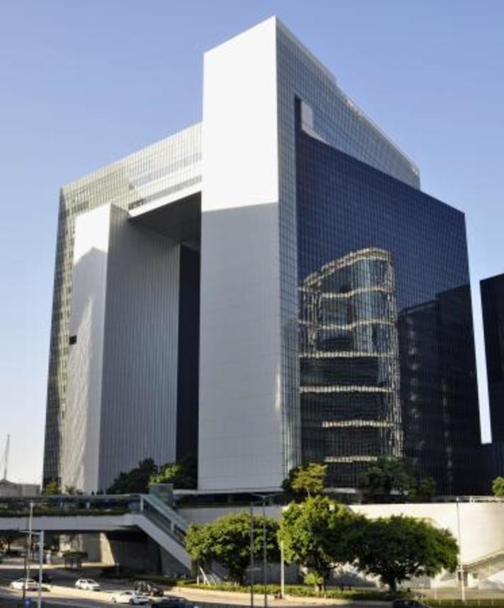 　香港政府本部庁舎＝２３日（共同）