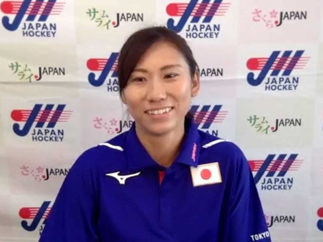 「真野をしっかりサポートしたい」と語る女子日本代表副主将の永井友