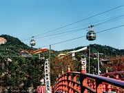 恵那市と中津川市を結ぶロープウェイ