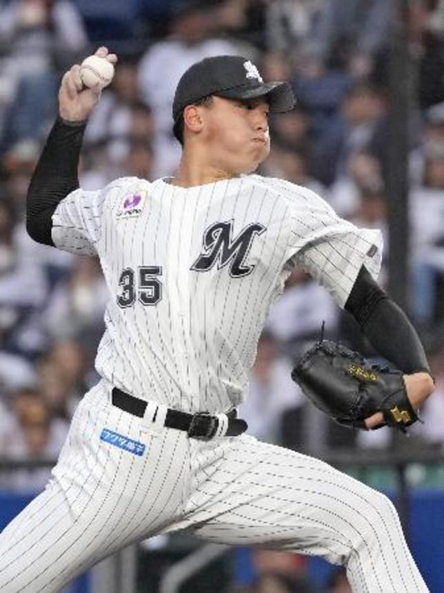 　オリックス戦に先発したロッテ・田中晴＝ＺＯＺＯマリン