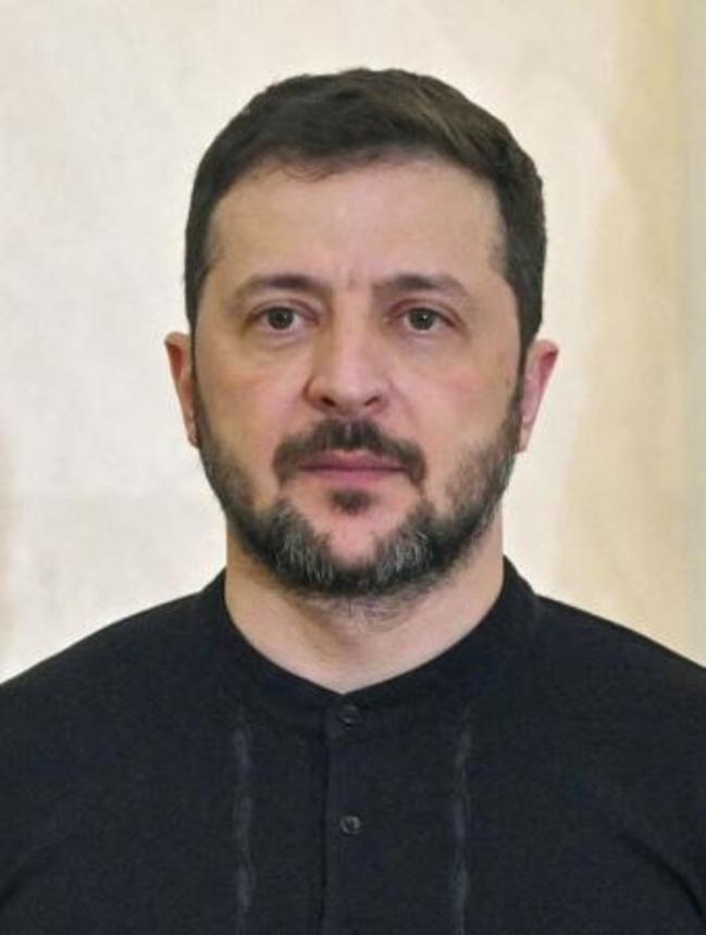 　ウクライナのゼレンスキー大統領（ゲッティ＝共同）