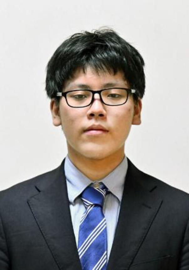 　将棋棋士の山下数毅三段