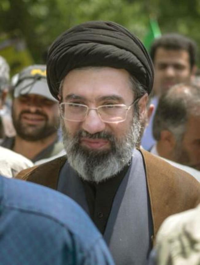 　イランの最高指導者モジタバ・ハメネイ師（ゲッティ＝共同）