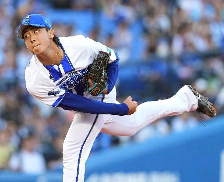 　ヤクルト戦に先発したＤｅＮＡ・深沢＝横浜