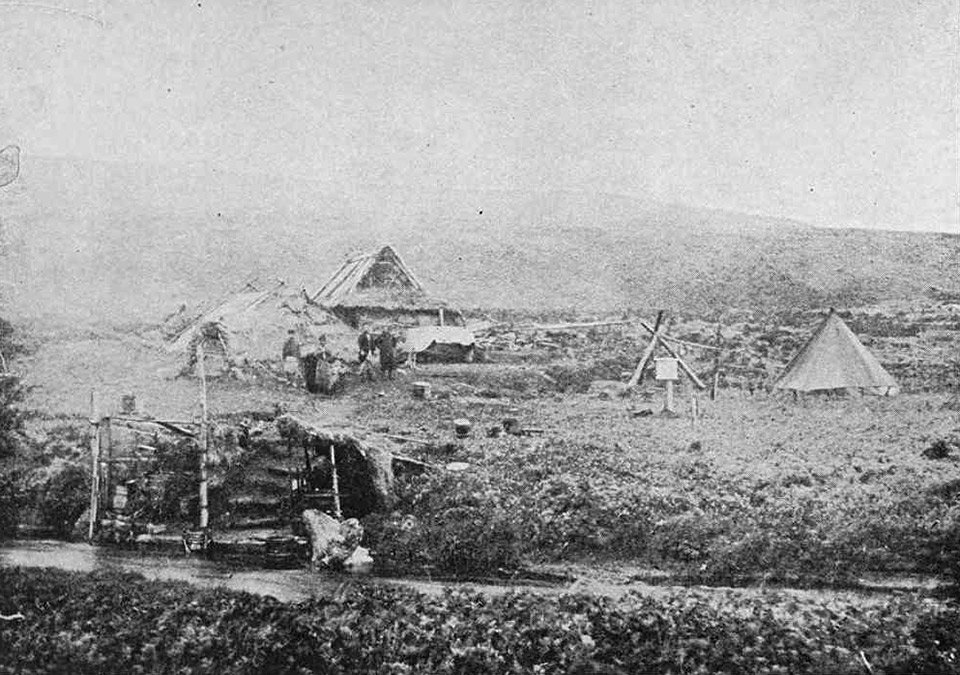 明治時代の占守島（国立国会図書館蔵）