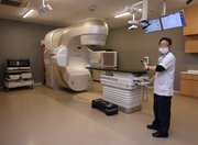 高精度放射線治療システム「ＴｒｕｅＢＥＡＭ」＝揖斐郡大野町下磯、岐阜・西濃医療センター西濃厚生病院