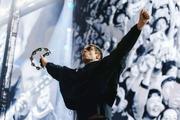 　１６年ぶりに来日公演をした英ロックバンド「オアシス」のリアム・ギャラガーさん＝２５日、東京ドーム（Ｃ）Ｂｉｇ　Ｂｒｏｔｈｅｒ　Ｒｅｃｏｒｄｉｎｇｓ）