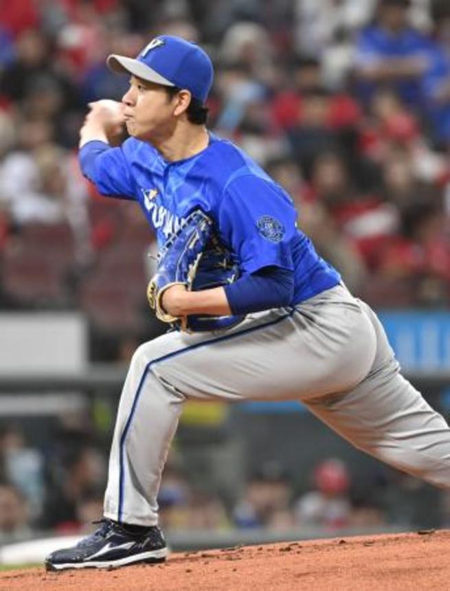 　広島戦に先発したＤｅＮＡ・平良＝マツダ