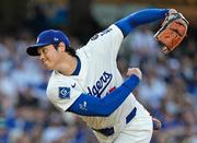 　ツインズ戦で３回１失点だったドジャース・大谷＝ロサンゼルス（共同）