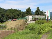 濃尾地震で地表に現れた根尾谷断層の垂直崖＝本巣市根尾水鳥