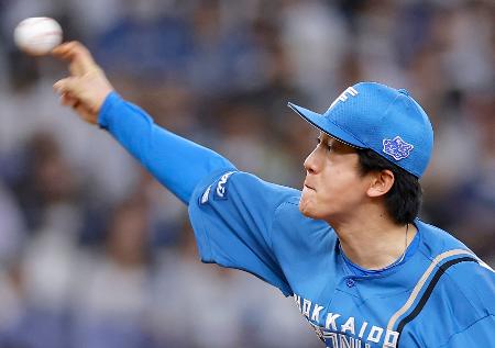 　８回無失点で３勝目を挙げた日本ハム・北山＝京セラドーム