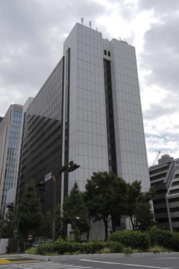 　「首都高速道路」が入るビル＝２０２５年９月、東京・霞が関