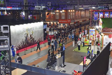 　昨年の「東京ゲームショウ２０２５」＝千葉市の幕張メッセ