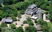 　世界文化遺産登録を目指す推薦候補に選ばれた滋賀県彦根市の彦根城＝２０２５年５月