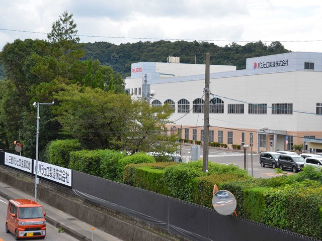 ３１日で生産活動を終了するパジェロ製造＝加茂郡坂祝町酒倉