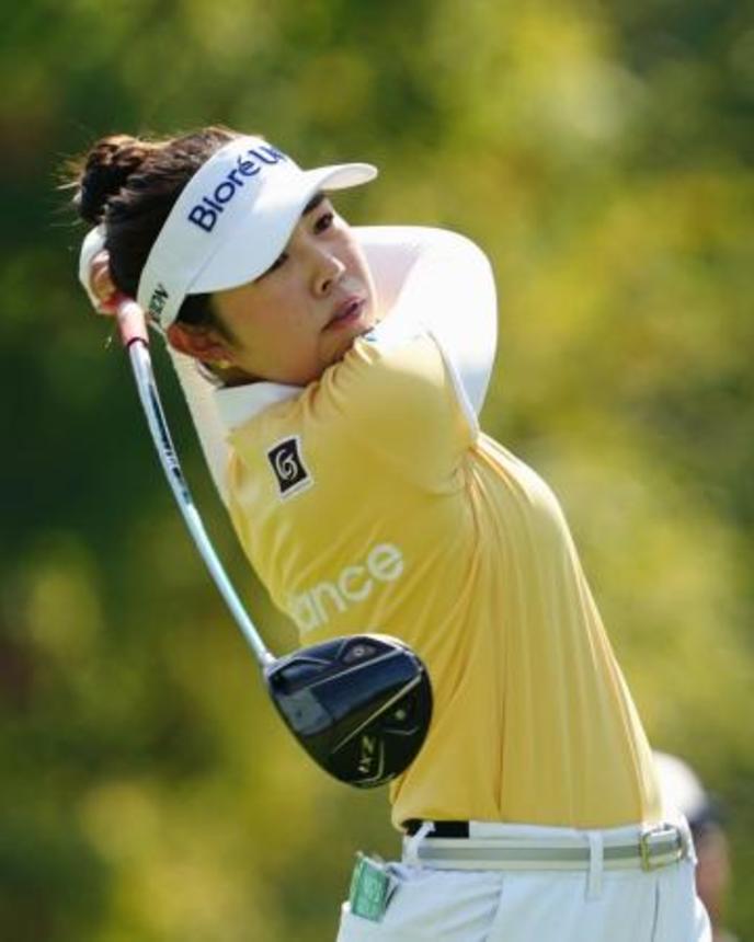 　最終ラウンド、通算１７アンダーで４位の山下美夢有＝ＴＰＣリバースベンド（共同）