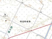 岐阜県外にある「岐阜」の地名（国土地理院「地理院地図」）