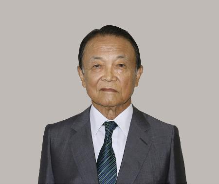 　麻生太郎元首相＝２０２４年１０月