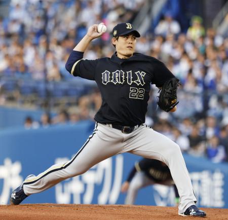 　ＤｅＮＡ戦に先発したオリックス・九里＝横浜