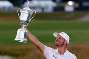 　全米オープン選手権で優勝したウィンダム・クラーク＝２１日、シネコックヒルズＧＣ（ロイター＝共同）