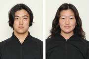 　中井飛馬（左）、畠山紗英