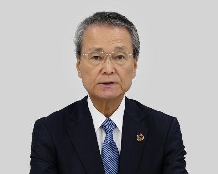　経団連の筒井義信会長