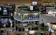 　静岡市内の展示施設で開幕した国内最大級の模型見本市「第６３回静岡ホビーショー」＝１４日午後